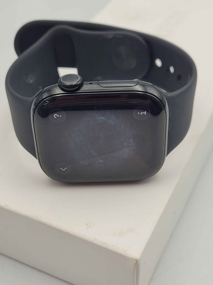 Apple Watch Series 11 GPS – 42mm – Jet Black Aluminium – Black Sport Band