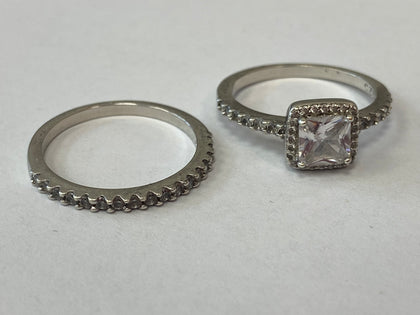 SILVER RING SET LEIGH STORE