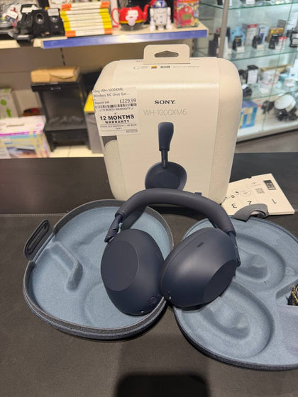 Sony WH-1000XM6 Wireless NC Over-Ear Headphones - Midnight Blue