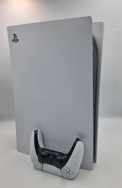 Sony PlayStation 5 (DISC EDITION) 825GB white game console with 1 x dualsense controller and all leads UNBOXED