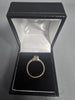 9CT White Gold Ring 375 1.7G Size K