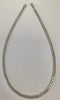 Silver Curb Chain 24-Inch