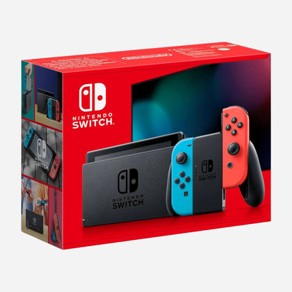 Nintendo Switch (Neon Red/Blue) ** Boxed **