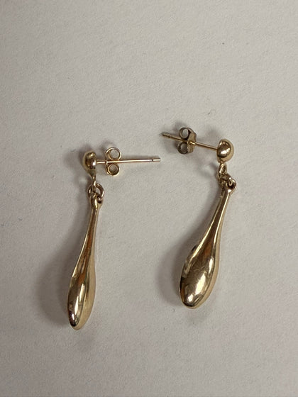 *9ct drop earrings