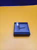 Silver 3 Flower Band Ring Size-P