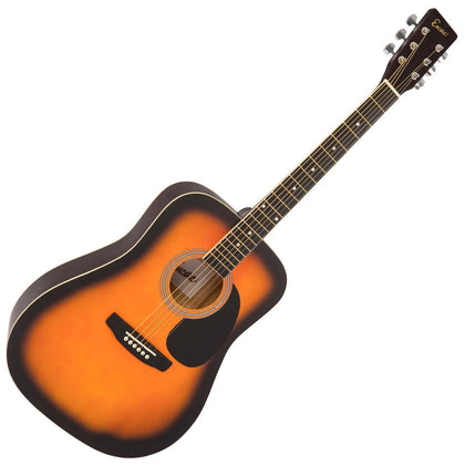 ** Collection Only ** Encore EW100SB Acoustic Guitar - Sunburst