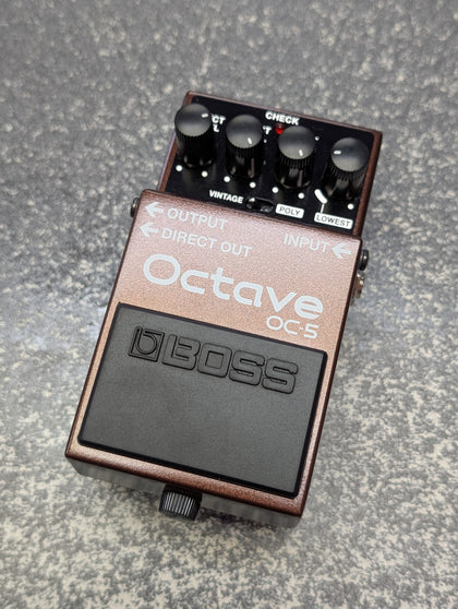 Boss OC-5 Octave Pedal Boxed