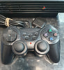 Sony Playstation 2 Charcoal Black Console with 3rd Party Controller