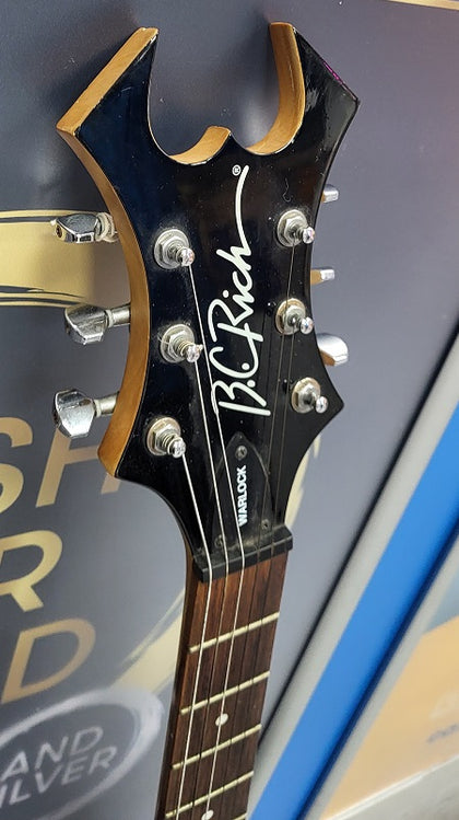 BC Rich Warlock Electric Guitar - Black - See Description