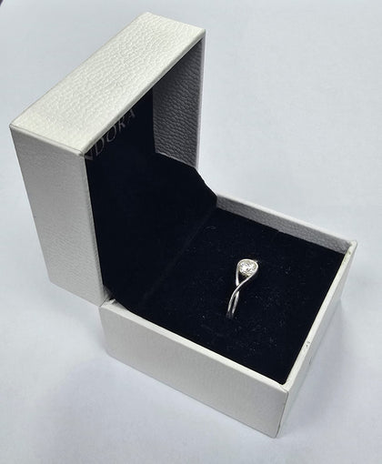 Pandora Brilliance Lab-Grown 0.25ct Diamond Ring - 925 Silver - Size O (55)