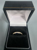 18CT White Gold Ring 1.6G HM 750 Size Q