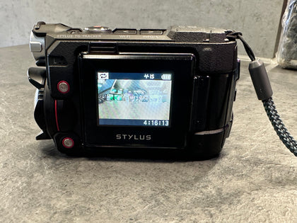 OLYMPUS STYLUS TG-TRACKER Black Waterproof Shockproof Camera
