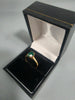 9CT Gold Ring With Green Stone 1.4G HM SIZE L