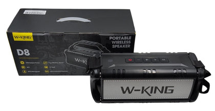 W-King D8 Portable Wireless Bluetooth Speaker Black 