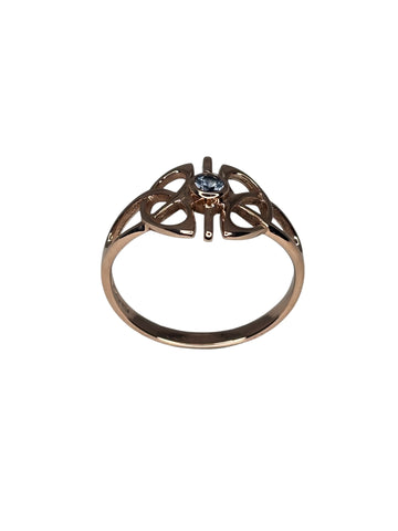 Clogau Ring - Rose Gold - 9ct - 2.18g - Size Q