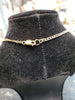 9ct Yellow Gold Square Curb Chain - 20" - 5.5g - Hallmarked