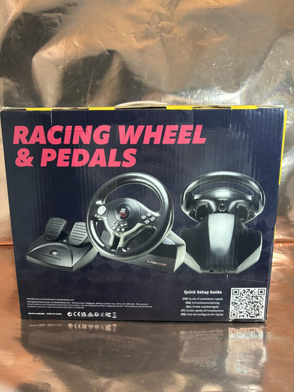 Numskull Multi Format Racing Wheel With Pedals