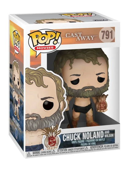 Cast Away Chuck Noland and Wilson Vinyl Figure