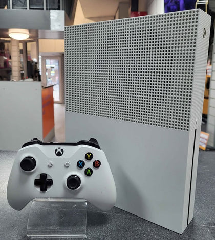 Xbox One S Console - 1TB - White - With Controller