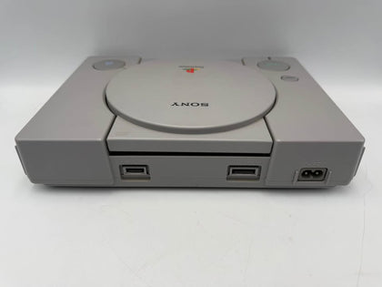 SONY PLAYSTATION 1 CONSOLE, GREY, x2 DUALSHOCK CONTROLLER, BOXED