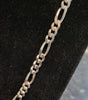 925 Silver Figaro Chain - 20" - 38.21G - Hallmarked