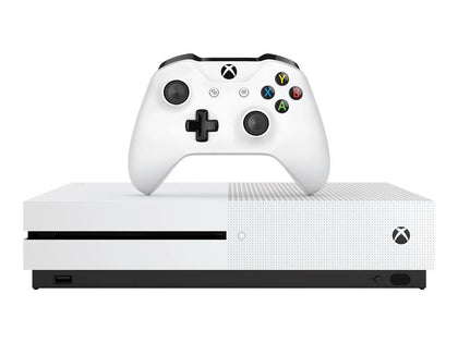 Xbox One S Console 500GB - White (Comes with 3 Games).