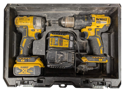 DeWalt DCK2060M2T 18V Cordless Drill and Impact Driver Twin Pack