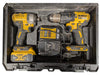 DeWalt DCK2060M2T 18V Cordless Drill and Impact Driver Twin Pack