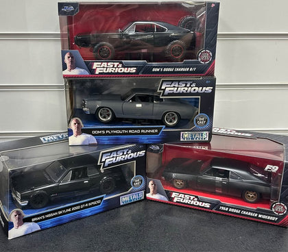 Fast And Furious Diecast Car Collection 11 Cars From The Movies