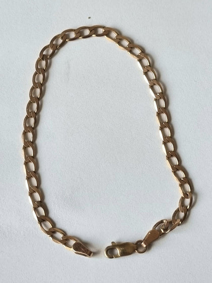 9ctGold Curb Bracelet