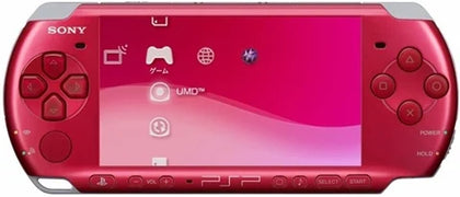 PSP Slim&Lite 3003 Console, Radiant Red - Sony games console + 512gb Memory card