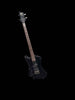 DX Schector Diamond Series Nicky Sixx 4-Stringed Electric Bass Signature Guitar - Black - Left Handed