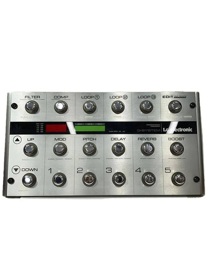 Tc Electronic G-system Multi-effects Guitar Processor – collect only