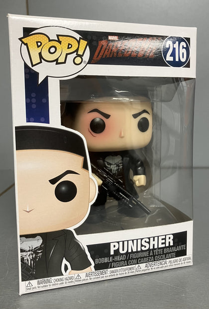 ** Collection Only ** Funko Pop Figure Marvel Daredevil Punisher #216