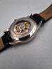 Rotary Men's Vintage Skeleton Dial Mechanical leather Strap Watch BOXED