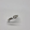 9ct White Gold 0.22ct Diamond Solitaire Ring - Size N - RRP £895