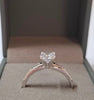 9 Carat White Gold Ring Size  R/S