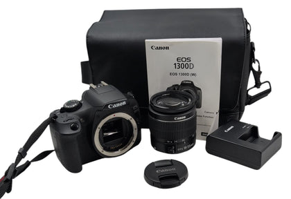Canon Eos 1300D Digital SLR Camera Plus EFS 18-55mm Lens