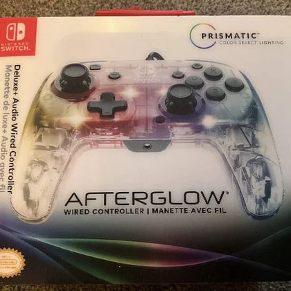 Nintendo Switch Controller Afterglow Deluxe + Audio Wired Controller