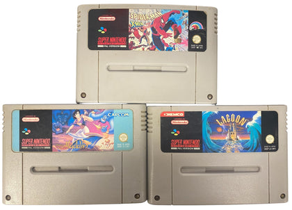 Super Nintendo 3 Game Bundle