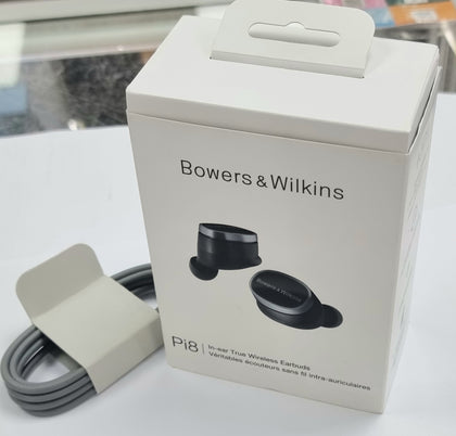 BOWERS & WILKINS Pi8 Wireless Noise-Cancelling Earbuds Black