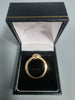 9CT Gold Ring 6.1 Size Q HM 375 With Stone