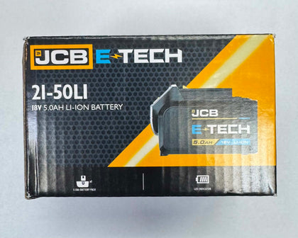 JCB 18V 5.0Ah Lithium Ion Battery