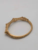 18ct Yellow Gold Intricate Lattice Pattern Bangle Bracelet – 9.09 Grams - Elegant Fine Jewellery
