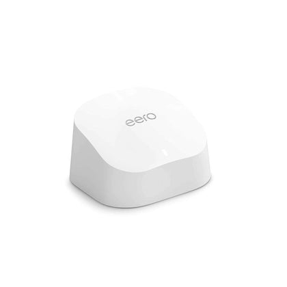 Amazon Eero 6 Dual-Band Mesh Wi-Fi 6 System | with Built-in Zigbee Smart Home