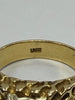 18ct Gold Ring, CZ Stone (Size T) 10.275g - Hallmarked