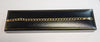 9CT Yellow Gold Cuban Link Bracelet - 6.3G - 9.5" - Hallmarked