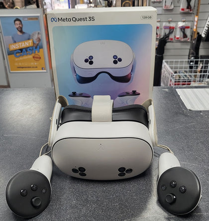 Meta Quest 3S VR Headset (With Controllers) - 128Gb - Boxed