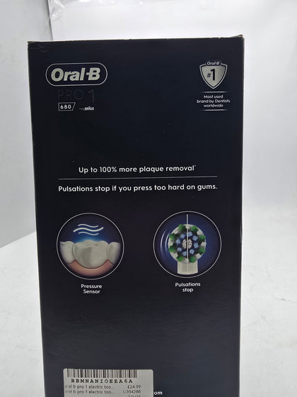 Braun Oral-b Pro 1 680 Electric Rechargeable Toothbrush Pink