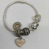 Pandora (ALE 925) Silvers Childs Bracelet With 4 Charms - 7" Long - 24.73 Grams